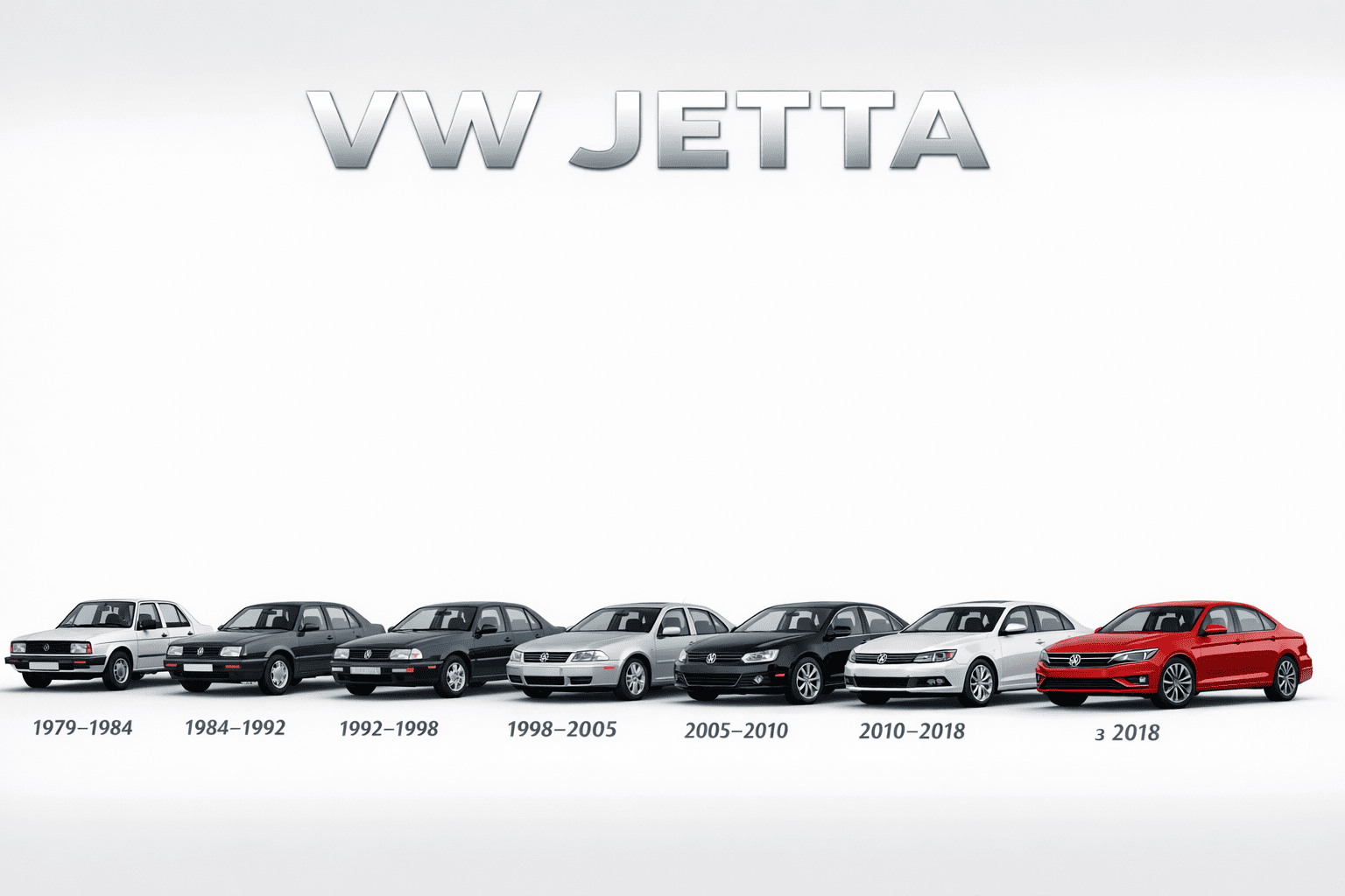 🔥 Volkswagen Jetta — жива історія, покоління, техпаспорт і характер 🔥
