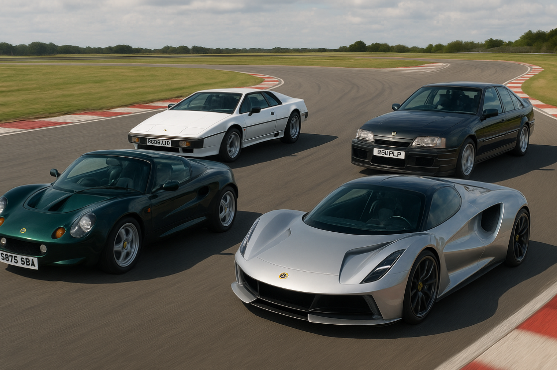 🚗 Lotus – маса + потужність