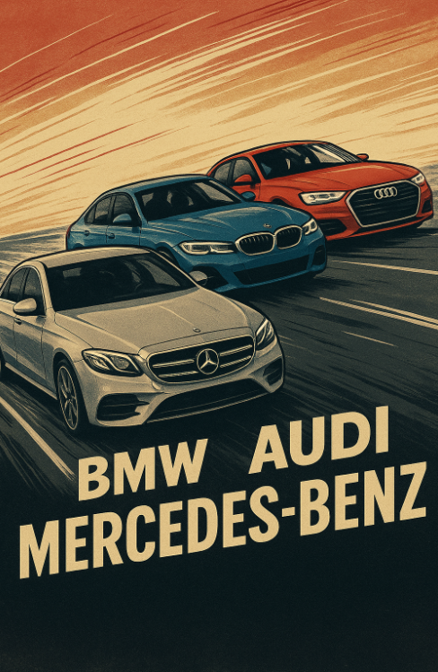 🚘 Три титани автоіндустрії: Mercedes-Benz , BMW та Audi