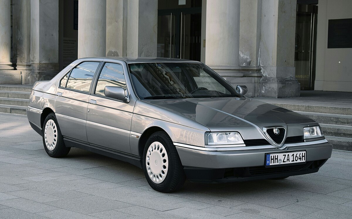 🚘 Alfa Romeo 164 – італійська класика з характером
