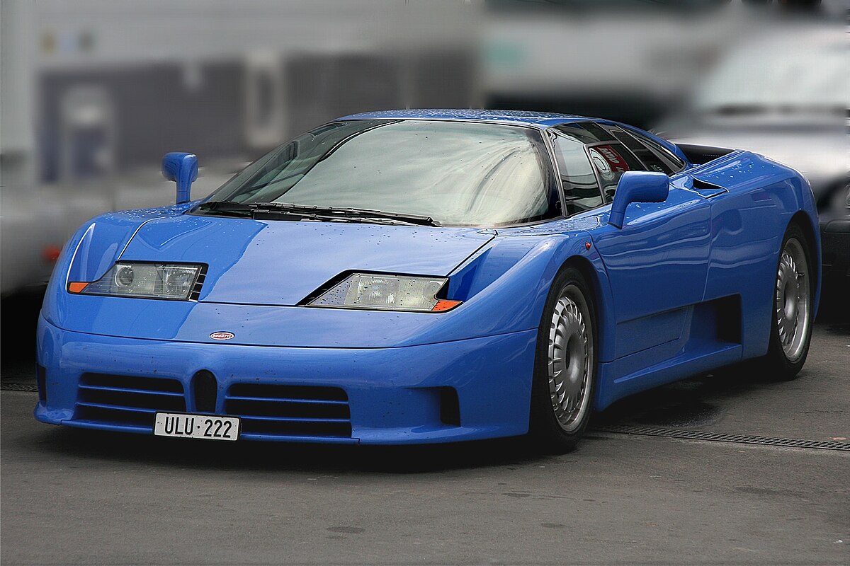 Bugatti EB110 — справжній Bugatti до Veyron